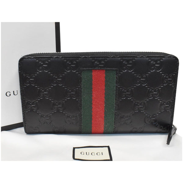 Gucci Web Guccissima Leather Wallet - Dallas Designer Handbags