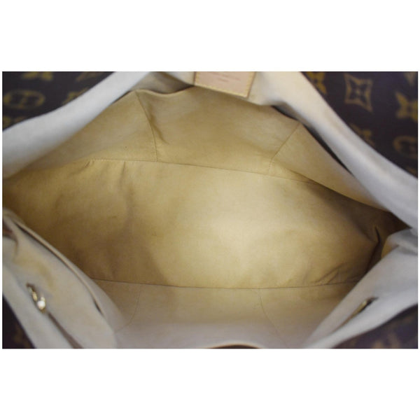 LOUIS VUITTON Artsy MM Monogram Canvas Shoulder Bag Brown