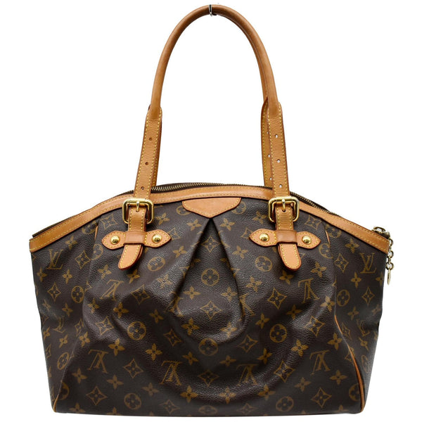 LOUIS VUITTON Tivoli GM Monogram Canvas Shoulder Bag Brown