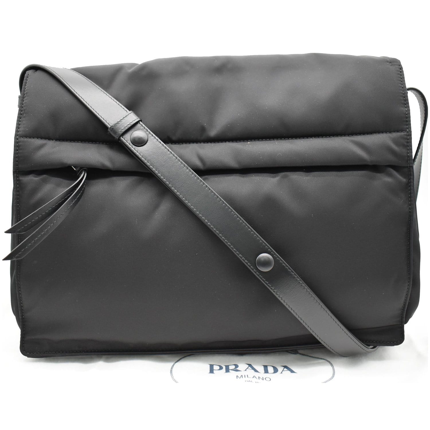Prada Small Re-Nylon Padded Shoulder Bag - Black for Women