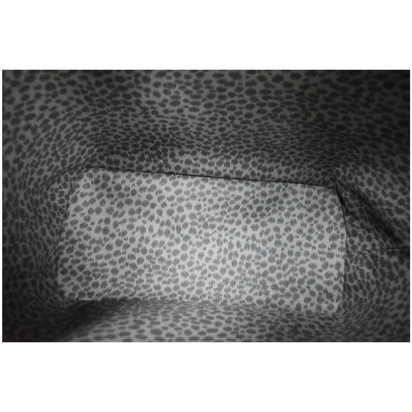 Louis Vuitton Neverfull MM Wild At Heart Monogram Giant Tote Bag Black