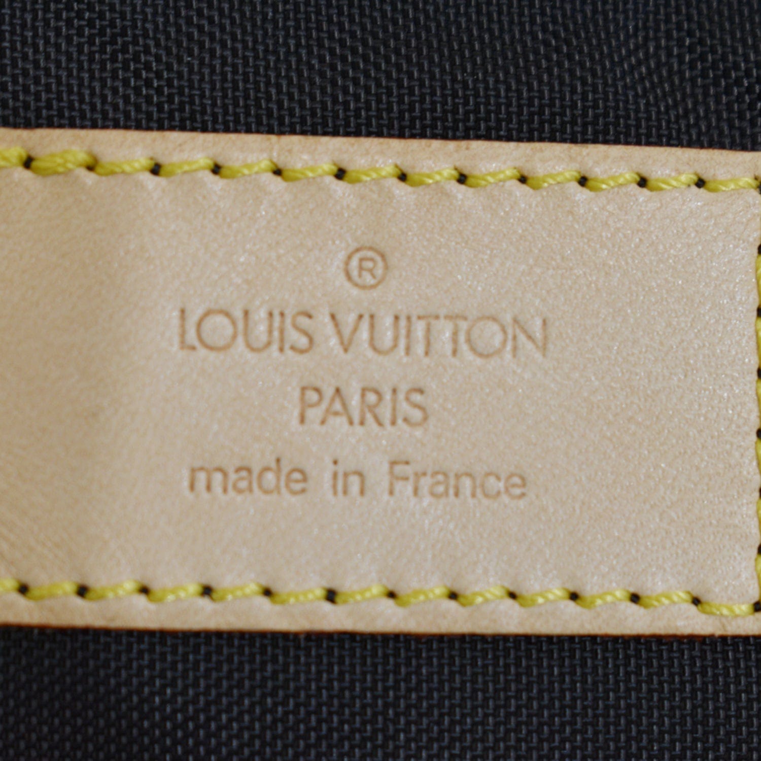 LOUIS VUITTON suit bag, Monogram Canvas , trimming and a…