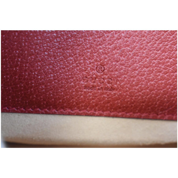 GUCCI Ophidia GG Flora Mini Supreme Backpack Bag Red 598661