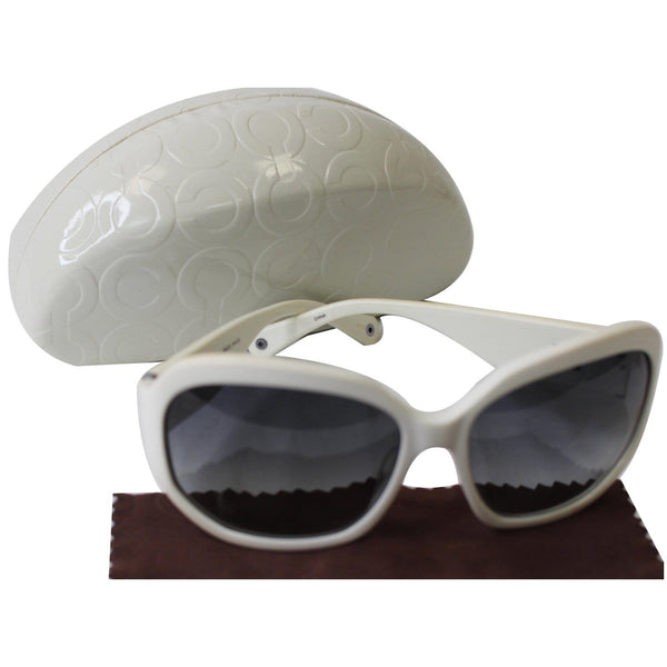 COACH Arabella Sunglasses White - Front View