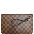 LOUIS VUITTON  Pochette Wristlet Pouch Monogram Canvas Neverfull MM Brown