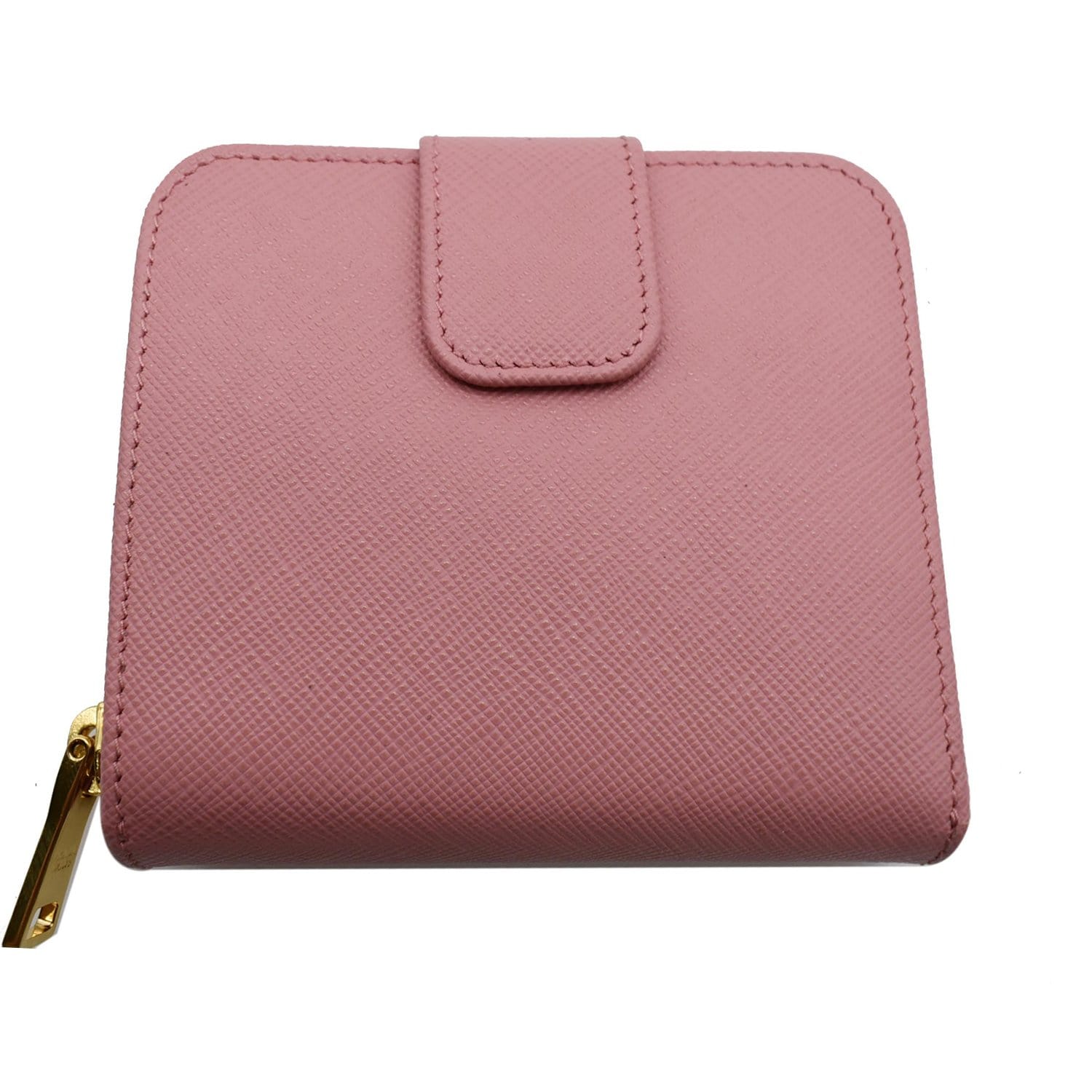 PRELOVED Prada Pink Saffiano Leather Zip Around Long Wallet 221 051023 –  KimmieBBags LLC