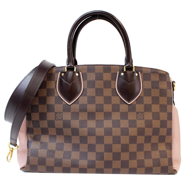Louis Vuitton Normandy Damier Ebene Leather Handbag