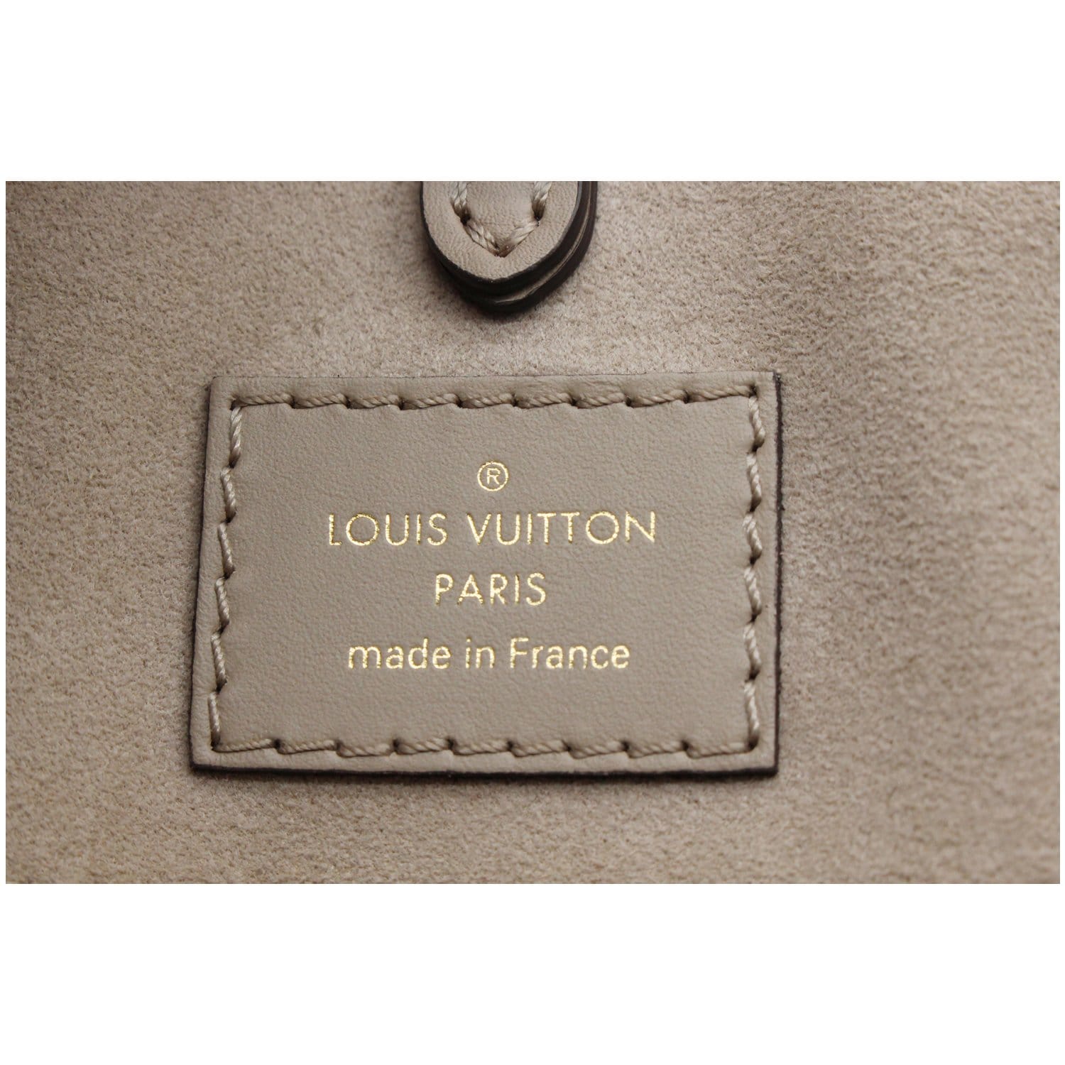 Louis Vuitton Bagatelle Monogram Empreinte Bicolor Tourterelle - I