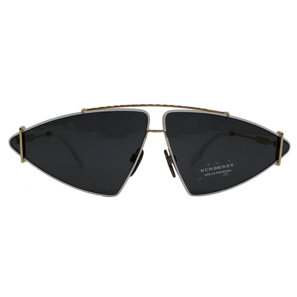 BURBERRY BE3111-101787 Gold Sunglasses Grey Lens