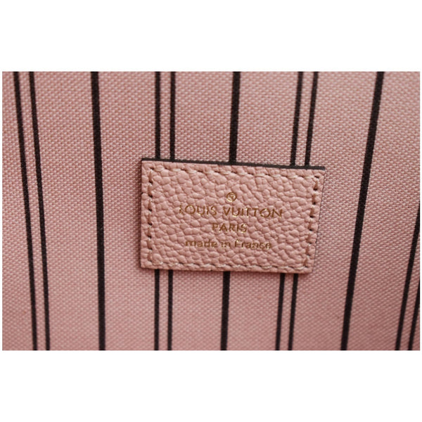 LOUIS VUITTON Metis Pochette Empreinte Leather Crossbody Bag Rose Poudre