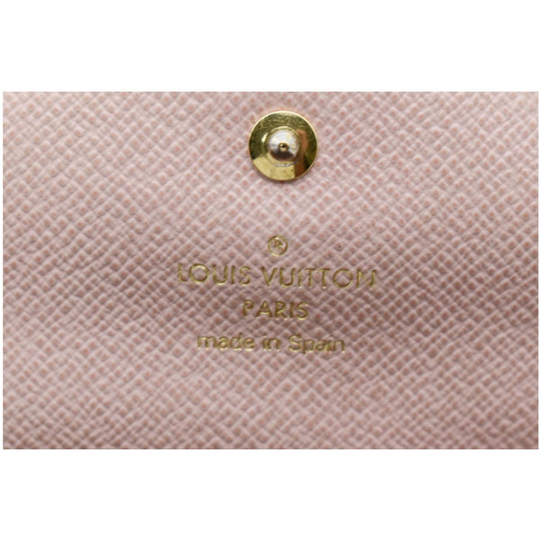 Louis Vuitton Caissa Damier Ebene Wallet - made in Spain