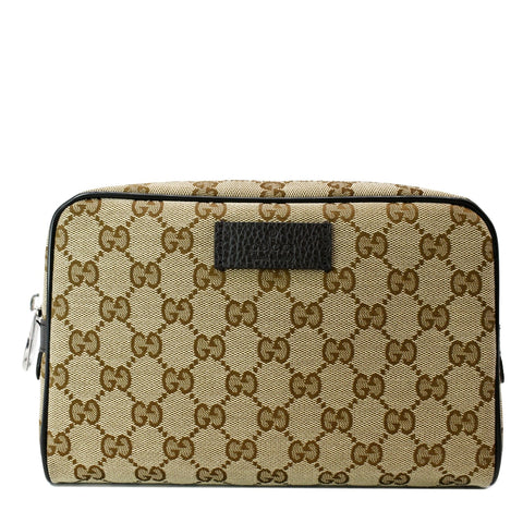 GUCCI GG Monogram Canvas Belt Bag Beige 449174 - 10% Off
