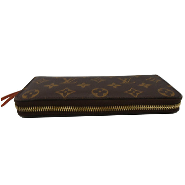 Louis Vuitton Clemence Monogram Canvas Zippy Wallet