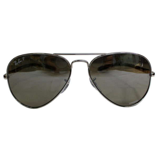 RAY-BAN RB8317CH-003/5J Sunglasses Gray Mirror Polarized Chromance Lens