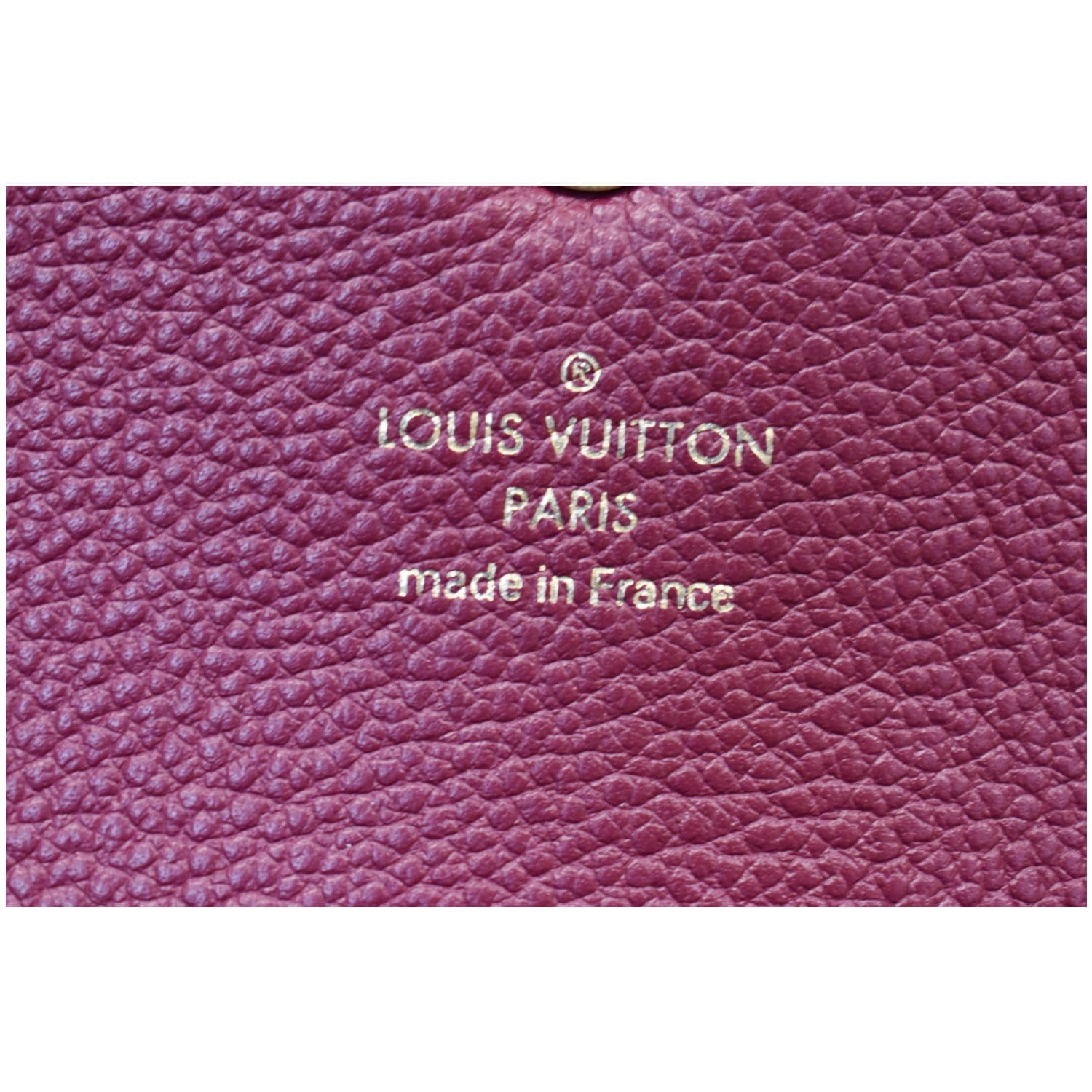 Clapton leather crossbody bag Louis Vuitton Burgundy in Leather - 23446005