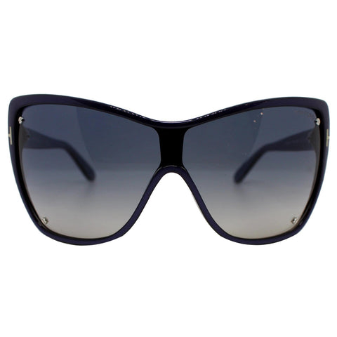 Tom Ford FT0363 86U Ekaterina Sunglasses Blue Gradient Lens