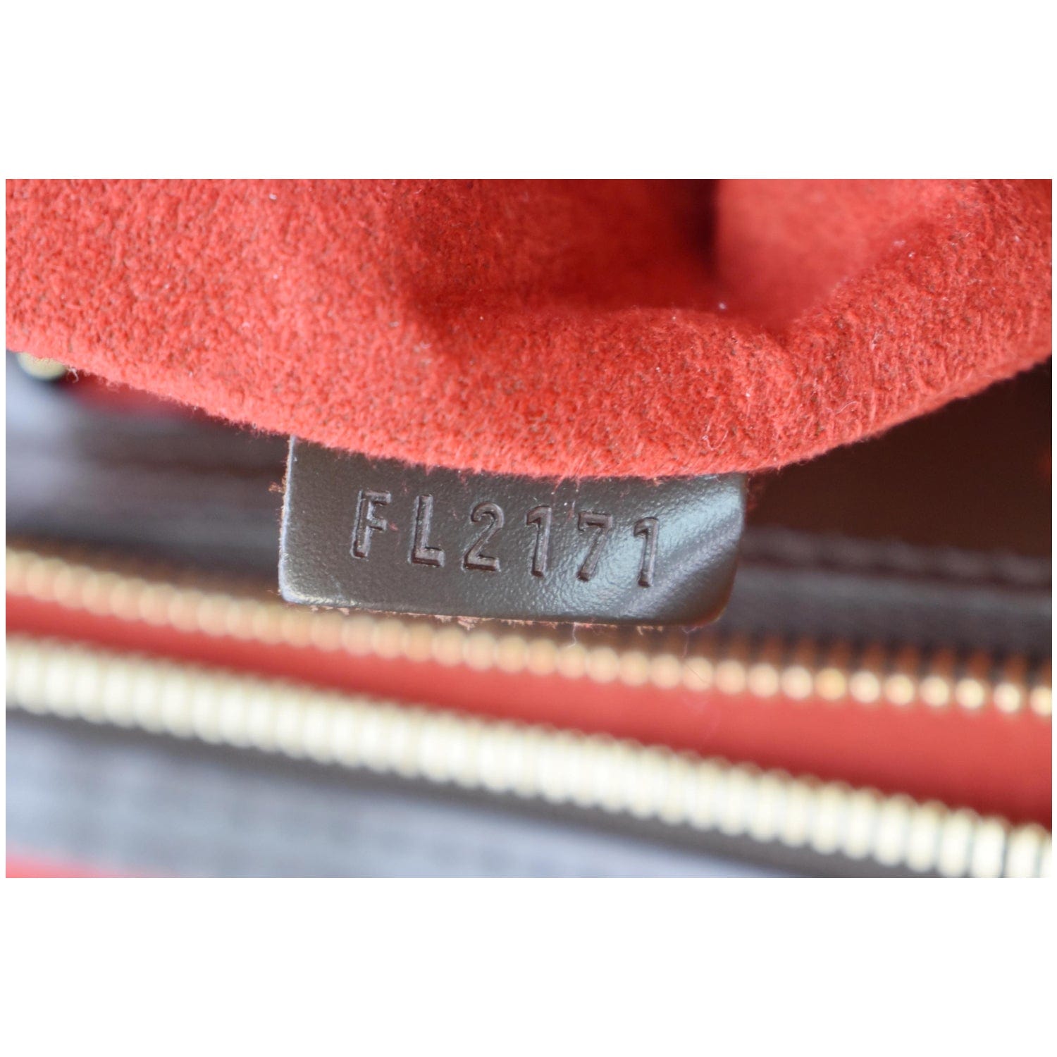 Bergamo leather handbag Louis Vuitton Brown in Leather - 29629684