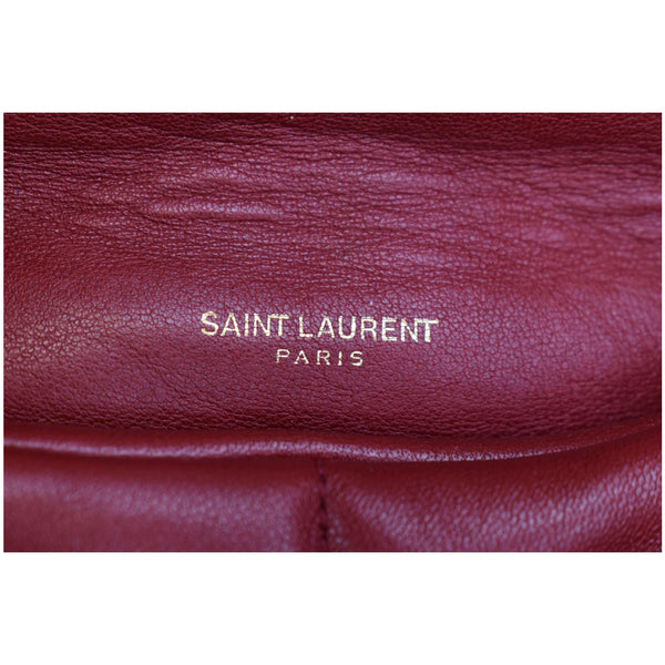 Yves Saint Laurent Small Loulou Puffer Quilted Leather Bag