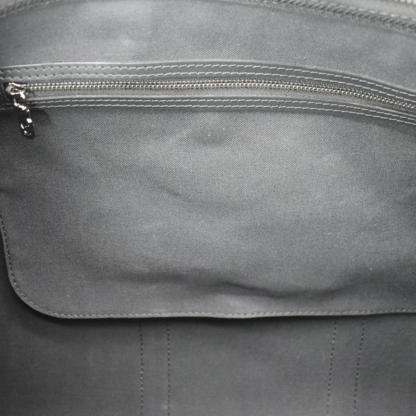 LOUIS VUITTON Keepall 55 Bandouliere Monogram Eclipse Travel Bag Black
