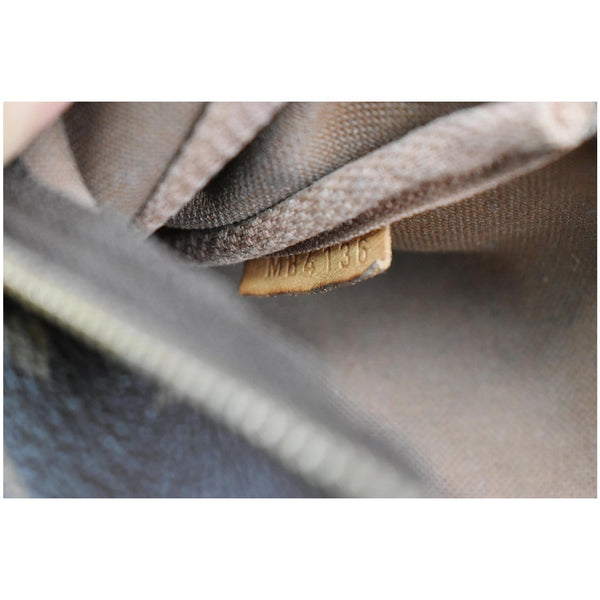 LOUIS VUITTON Pochette Eva Monogram Canvas Crossbody Bag Brown