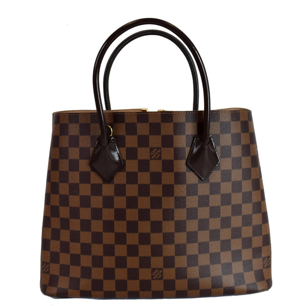 LOUIS VUITTON Kensington Damier Ebene Shoulder Bag Brown
