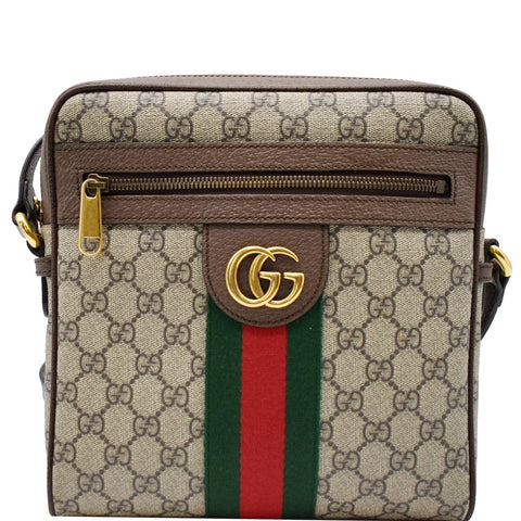Gucci Ophidia Small GG Canvas Messenger Bag Beige 547926