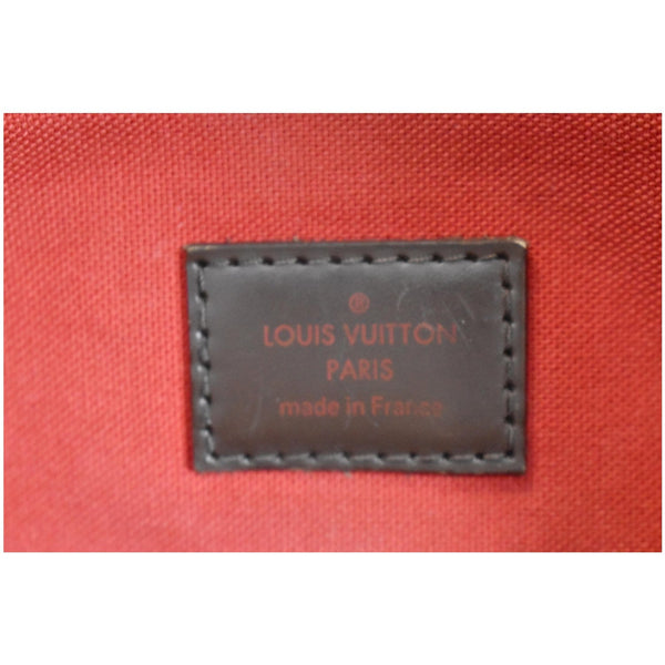 LOUIS VUITTON Bloomsbury PM Damier Ebene Crossbody Bag Brown