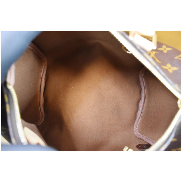 Louis Vuitton Speedy 25 Monogram Canvas Shoulder Bag - deep interior