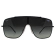 RAY-BAN RB3697 002/11 Wings II Sunglasses Dark Grey Gradient Lens