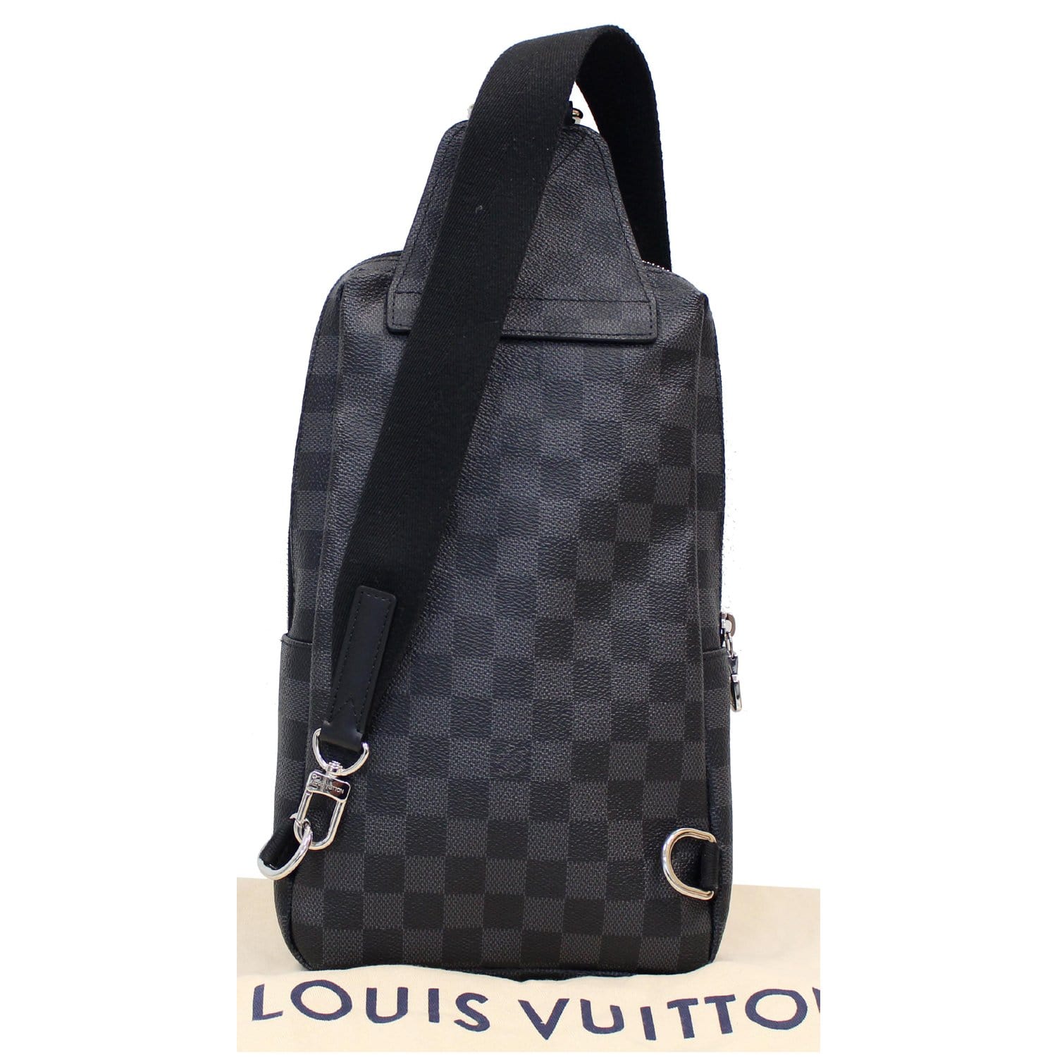Louis Vuitton Mens Avenue Sling Bag Damier