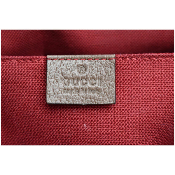 GUCCI GG Supreme Canvas Messenger Bag Beige 658542
