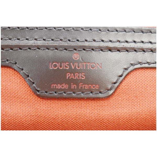 LOUIS VUITTON Soho Damier Ebene Backpack Bag Brown