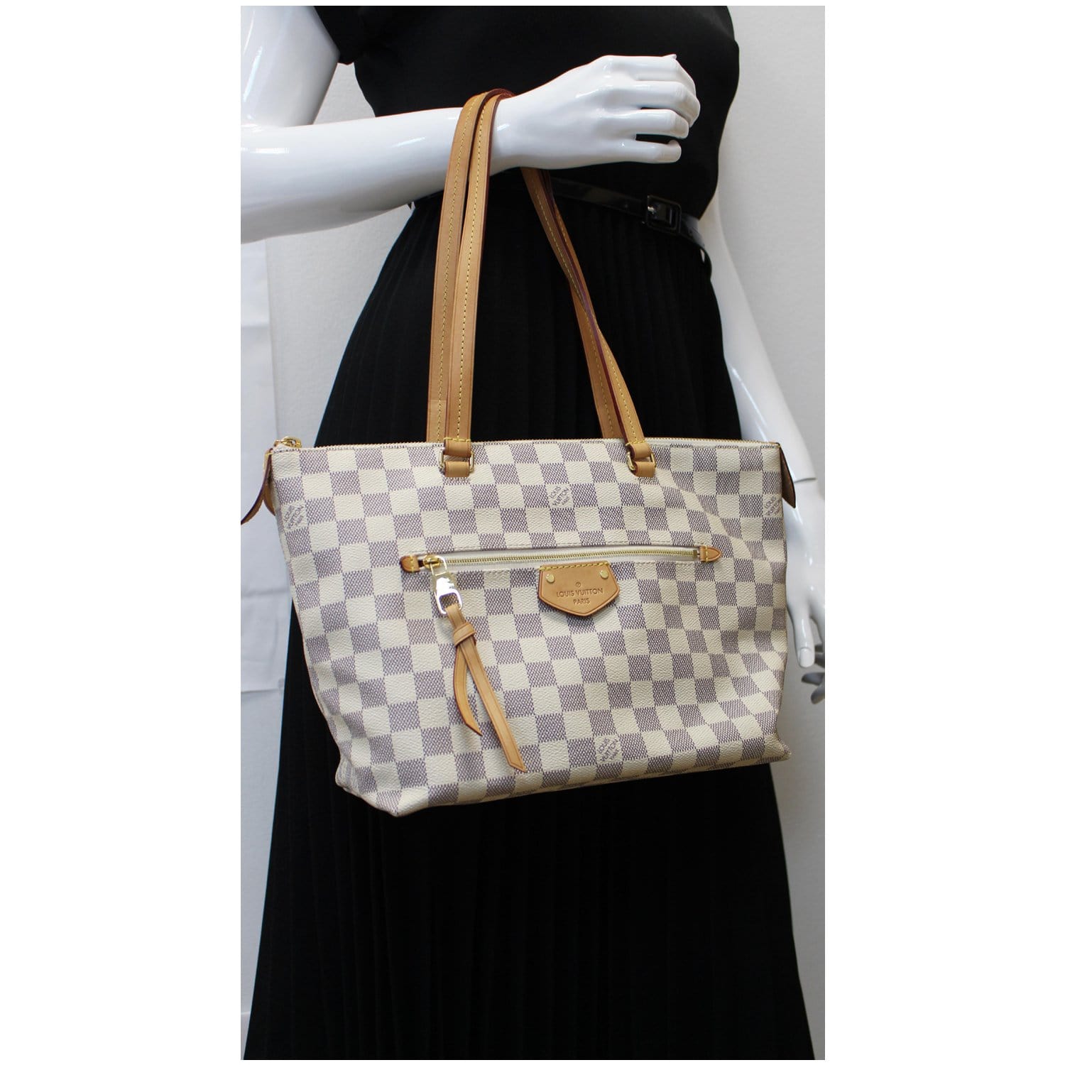 Louis Vuitton Damier Azur Iena Tote Bag PM, Designer Brand, Authentic Louis  Vuitton