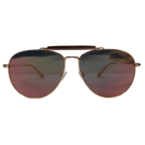 TOM FORD FT0536 28Z 60 Sean Sunglasses Rose Mirrored Lens