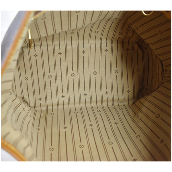 LOUIS VUITTON Delightful PM Monogram Canvas Shoulder Bag Brown