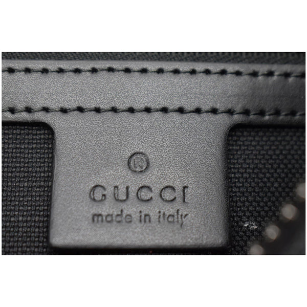 GUCCI Bestiary Tigers GG Supreme Square Messenger Bag Black 474137