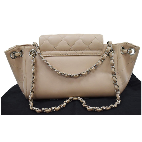 Chanel CC Accordion Lambskin Leather Shoulder Bag - chain bag  | DDH