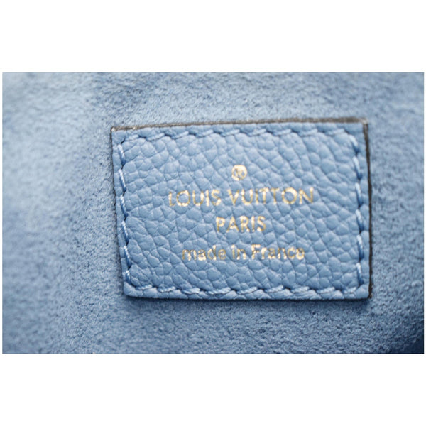 LOUIS VUITTON Surene BB Monogram Canvas Shoulder Bag Blue Jean