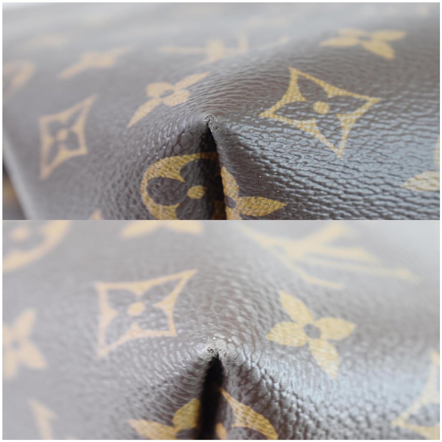 Louis Vuitton Brown Monogram Randonnee GM Leather Cloth ref.950298