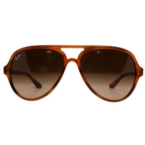 RAY-BAN RB4125 820/A5 Cats 5000 Classic Sunglasses Pink Brown Gradient Lens