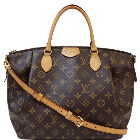 LOUIS VUITTON Turenne MM Monogram Canvas 2Way Shoulder Bag Brown