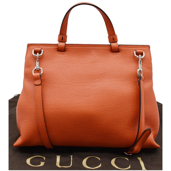 Gucci Bamboo Daily Medium Leather Shoulder Bag - DDH