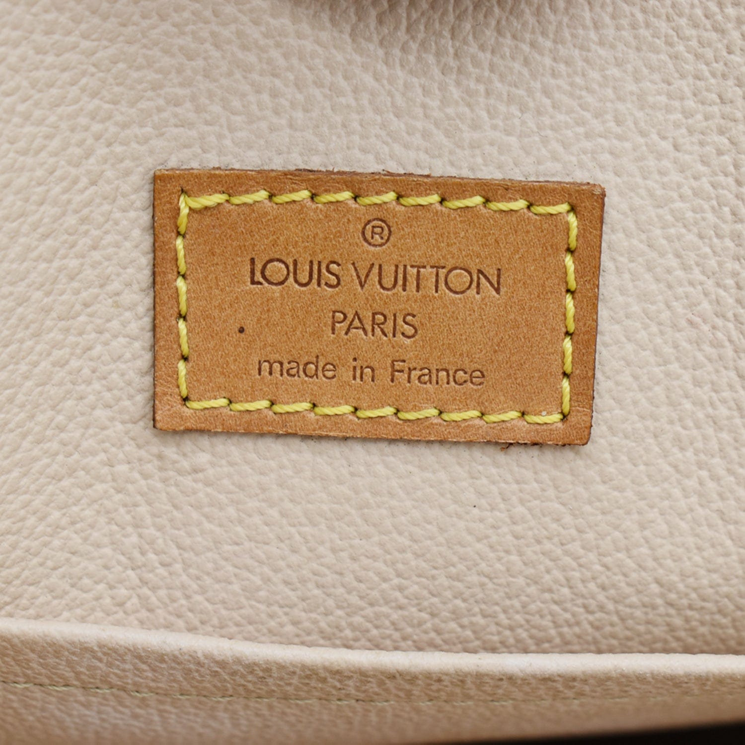 Custom Painted Louis Vuitton Sac Plat Tote Monogram Canvas Vachetta Leather  GM