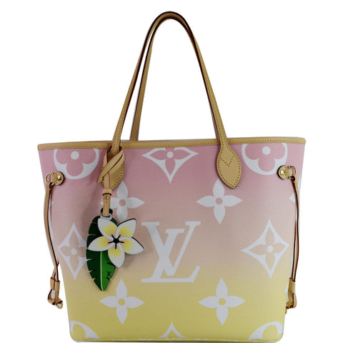 LOUIS VUITTON Neverfull MM Pool Monogram Giant Tote Shoulder Bag Light Pink - Hot Deals