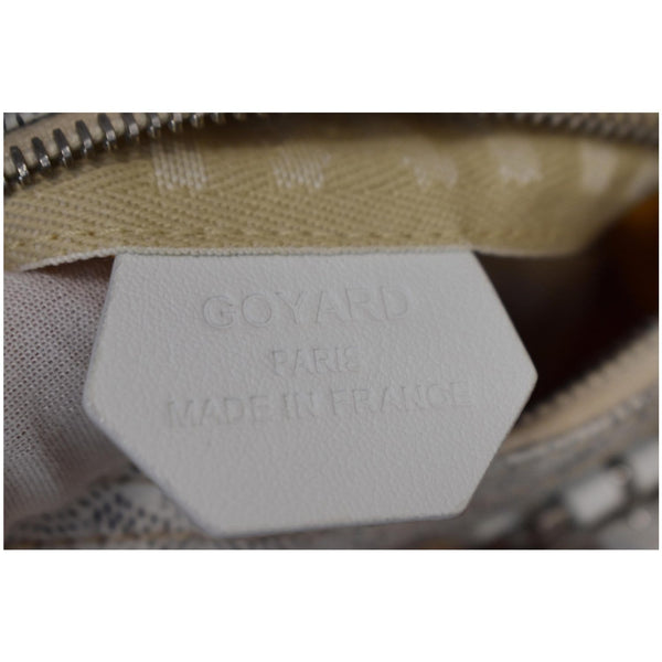 Goyard Croisiere Coated Canvas Mini Bag made in France