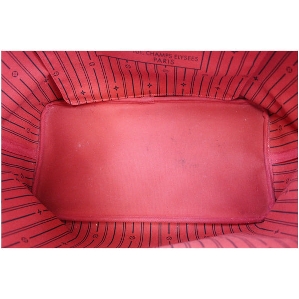 Louis Vuitton Neverfull GM Damier Ebene Satchel Bag - deep room