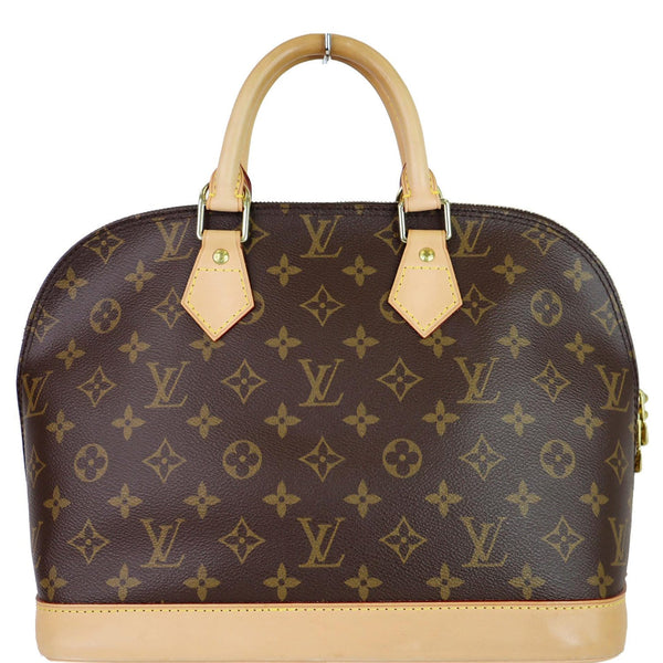 Louis Vuitton﻿ Alma Monogram Canvas Satchel Handbag