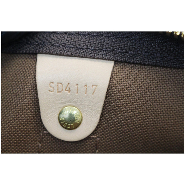 Louis Vuitton Keepall 60 Bandouliere Canvas Travel Bag tag number 