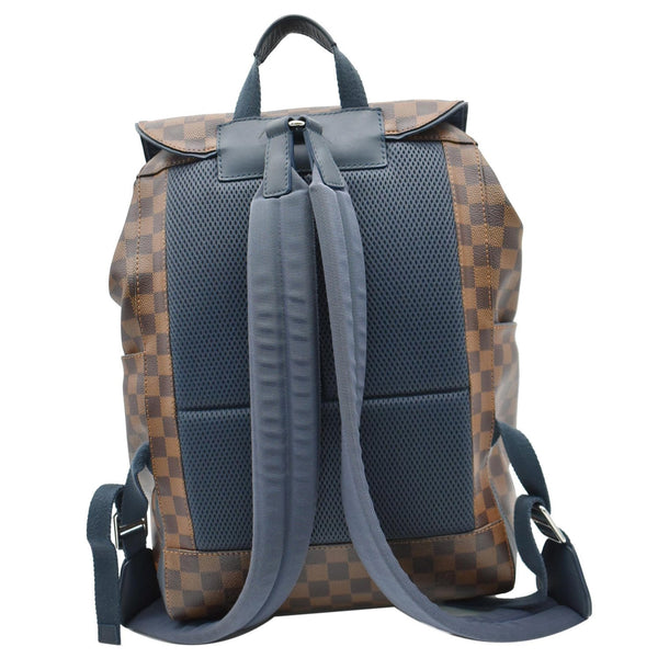 LOUIS VUITTON Runner Damier Ebene Backpack Bag Brown