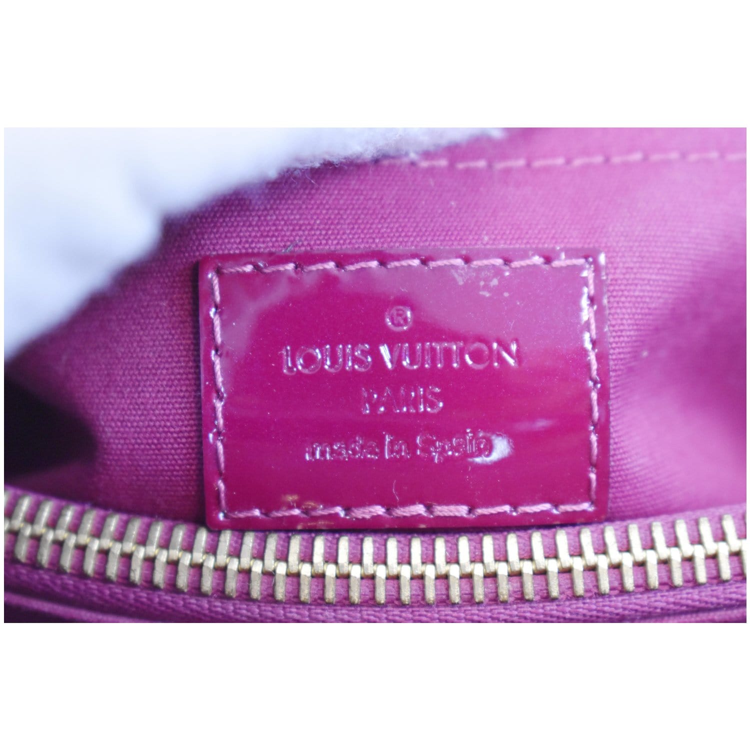 Louis Vuitton Montaigne Bb Monogram Verni/Pvc/Pnk woman